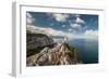 Decorative Swallow's Nest Castle Overlooking the Black Sea.-Yury Dmitrienko-Framed Photographic Print