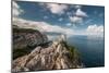 Decorative Swallow's Nest Castle Overlooking the Black Sea.-Yury Dmitrienko-Mounted Photographic Print