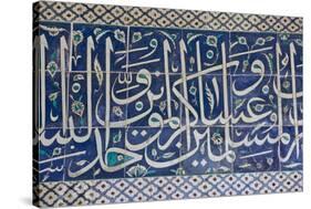 Decorative Tiles in Topkapi Palace, Istanbul, Turkey, Western Asia-Martin Child-Stretched Canvas