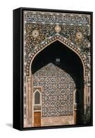 Decorative Tiles, Tilla Kari Madrasa-null-Framed Stretched Canvas