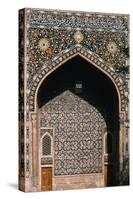Decorative Tiles, Tilla Kari Madrasa-null-Stretched Canvas