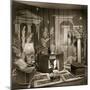 Decorative Trade Stand at Dorland Hall with Hanging Textile, 1940S (B/W Photo)-English Photographer-Mounted Giclee Print