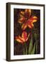 Decorative Tulips II-John Seba-Framed Art Print