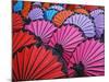 Decorative Umbrellas Drying, Bo Sang, Chiang Mai, Thailand-Adam Jones-Mounted Photographic Print