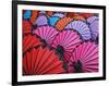 Decorative Umbrellas Drying, Bo Sang, Chiang Mai, Thailand-Adam Jones-Framed Photographic Print