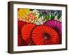 Decorative Umbrellas Drying, Bo Sang, Chiang Mai, Thailand-Adam Jones-Framed Photographic Print