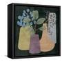 Decorative Vases III-Melissa Wang-Framed Stretched Canvas