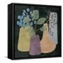 Decorative Vases III-Melissa Wang-Framed Stretched Canvas