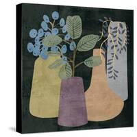 Decorative Vases III-Melissa Wang-Stretched Canvas