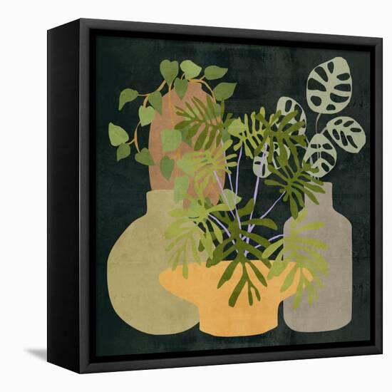 Decorative Vases IV-Melissa Wang-Framed Stretched Canvas
