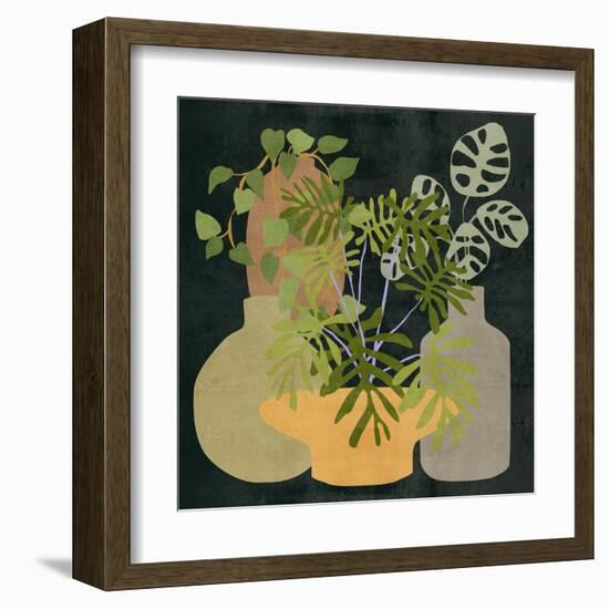 Decorative Vases IV-Melissa Wang-Framed Art Print