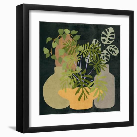 Decorative Vases IV-Melissa Wang-Framed Art Print