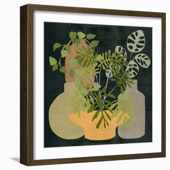 Decorative Vases IV-Melissa Wang-Framed Art Print