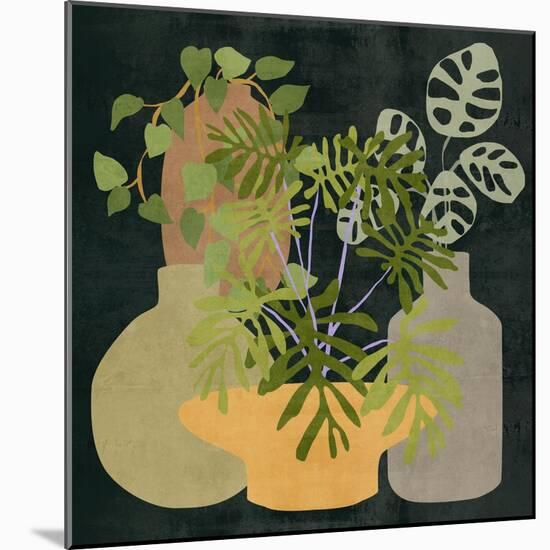 Decorative Vases IV-Melissa Wang-Mounted Art Print