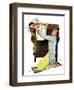 "Decorator", March 30,1940-Norman Rockwell-Framed Giclee Print