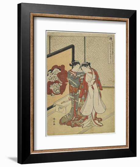 Decorum, 1767-Suzuki Harunobu-Framed Giclee Print