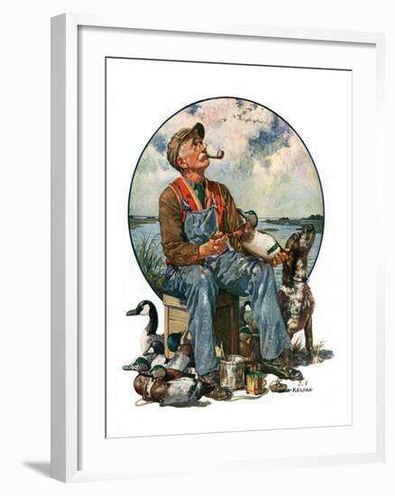 "Decoys,"October 5, 1929-J.F. Kernan-Framed Giclee Print