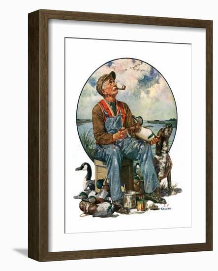 "Decoys,"October 5, 1929-J.F. Kernan-Framed Giclee Print