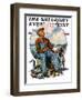 "Decoys," Saturday Evening Post Cover, October 5, 1929-J.F. Kernan-Framed Giclee Print