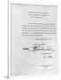 Decree from Hindenburg ordering dissolution of the Reichstag from 1 February 1933-Anon-Framed Photographic Print