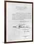 Decree from Hindenburg ordering dissolution of the Reichstag from 1 February 1933-Anon-Framed Photographic Print