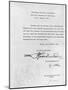 Decree from Hindenburg ordering dissolution of the Reichstag from 1 February 1933-Anon-Mounted Photographic Print