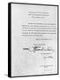 Decree from Hindenburg ordering dissolution of the Reichstag from 1 February 1933-Anon-Framed Stretched Canvas