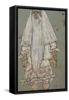 Ded Moroz. Costume Design for the Theatre Play Snow Maiden by A. Ostrovsky, 1912-Nicholas Roerich-Framed Stretched Canvas