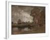 Dedham Lock and Mill-John Constable-Framed Giclee Print