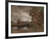 Dedham Lock and Mill-John Constable-Framed Giclee Print