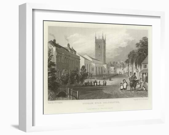 Dedham, Near Colchester, Essex-George Bryant Campion-Framed Giclee Print