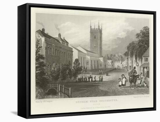 Dedham, Near Colchester, Essex-George Bryant Campion-Framed Stretched Canvas