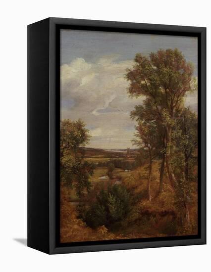 Dedham Vale, 1802-John Constable-Framed Stretched Canvas