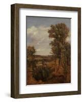 Dedham Vale, 1802-John Constable-Framed Giclee Print