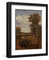 Dedham Vale, 1802-John Constable-Framed Giclee Print