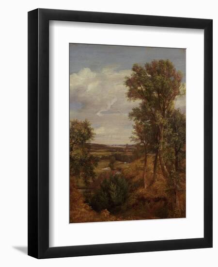 Dedham Vale, 1802-John Constable-Framed Giclee Print