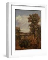 Dedham Vale, 1802-John Constable-Framed Giclee Print