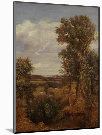 Dedham Vale, 1802-John Constable-Mounted Giclee Print