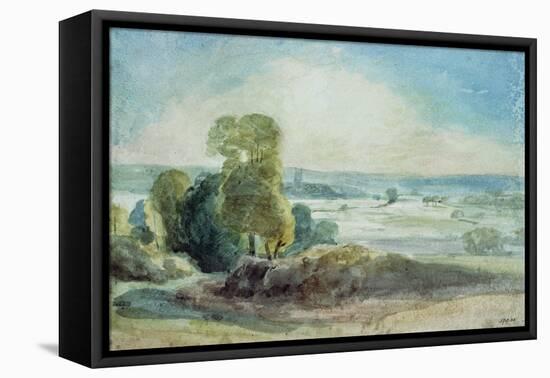 Dedham Vale, 1805-John Constable-Framed Stretched Canvas