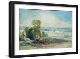 Dedham Vale, 1805-John Constable-Framed Giclee Print