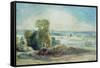 Dedham Vale, 1805-John Constable-Framed Stretched Canvas