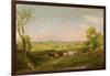 Dedham Vale: Morning, C.1811-John Constable-Framed Giclee Print