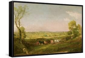 Dedham Vale: Morning, C.1811-John Constable-Framed Stretched Canvas