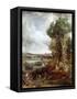 Dedham Vale-John Constable-Framed Stretched Canvas
