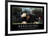 Dedicación. Cita Inspiradora Y Póster Motivacional-null-Framed Photographic Print