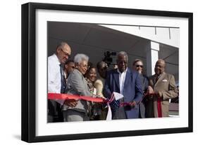 Dedication Ceremony At The Hank Aaron Boyhood Home Museum-Carol Highsmith-Framed Art Print