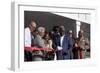 Dedication Ceremony At The Hank Aaron Boyhood Home Museum-Carol Highsmith-Framed Art Print