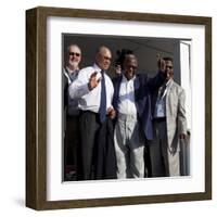 Dedication Ceremony At The Hank Aaron Boyhood Home Museum-Carol Highsmith-Framed Art Print