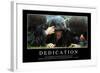 Dedication: Inspirational Quote and Motivational Poster-null-Framed Photographic Print