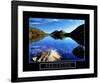 Dedication: Jordan Pond-Dermot Conlan-Framed Art Print